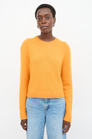 The Elder Statesman Cashmere Crewneck Sweater