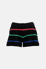 The Elder Statesman Cashmere Striped Shorts