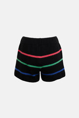 The Elder Statesman Cashmere Striped Shorts