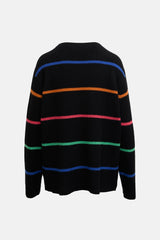 The Elder Statesman Cashmere Striped Sweater