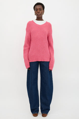 The Elder Statesman Cashmere V-Neck Sweater