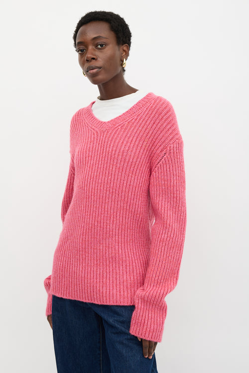 The Elder Statesman Cashmere V-Neck Sweater