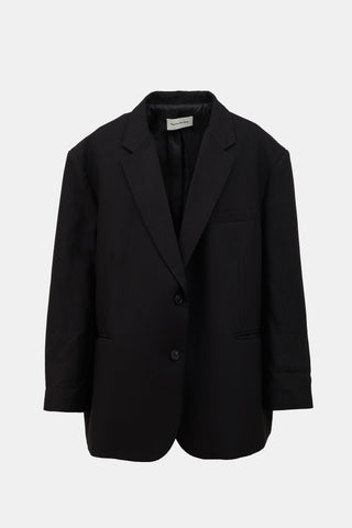 The Frankie Shop Oversized Two Button Blazer