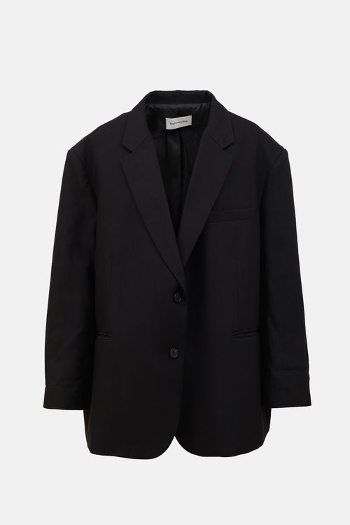 The Frankie Shop Oversized Two Button Blazer