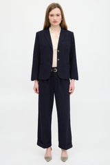 The Great. Wool Pinstripe Suit