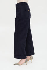 The Great. Wool Pinstripe Suit