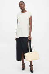 The Row Leather Terrasse Shoulder Bag