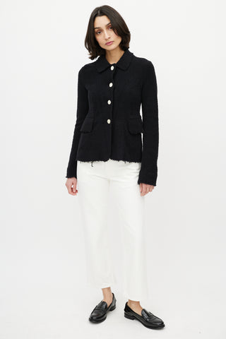 The Row Black Boucle Annica Jacket