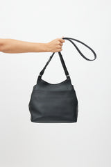 The Row Black Sideby Leather Bag