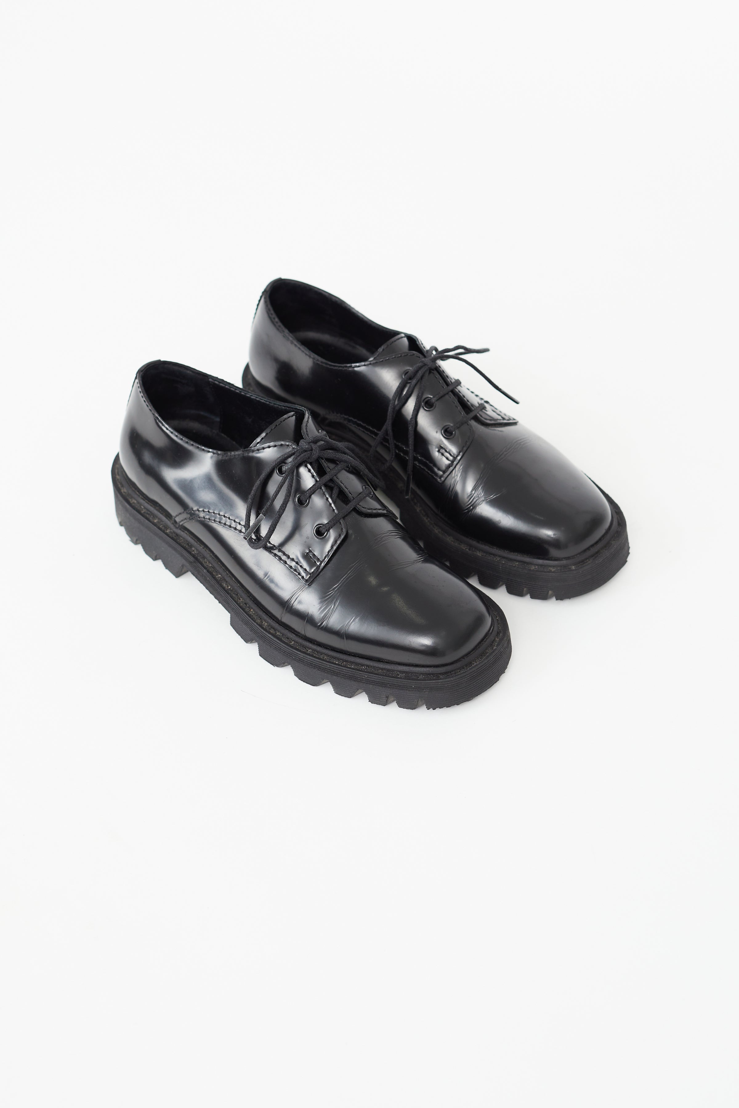 The Row Leather Ranger Derby Shoes