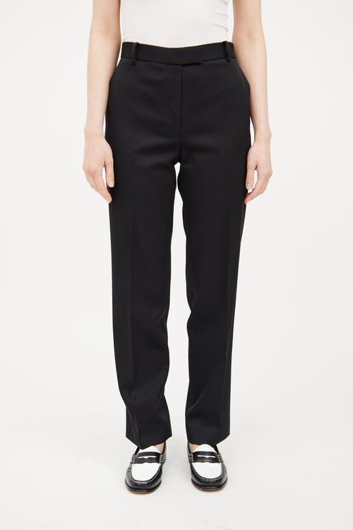 Black Centre Seam Pant