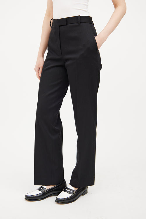 Black Centre Seam Pant