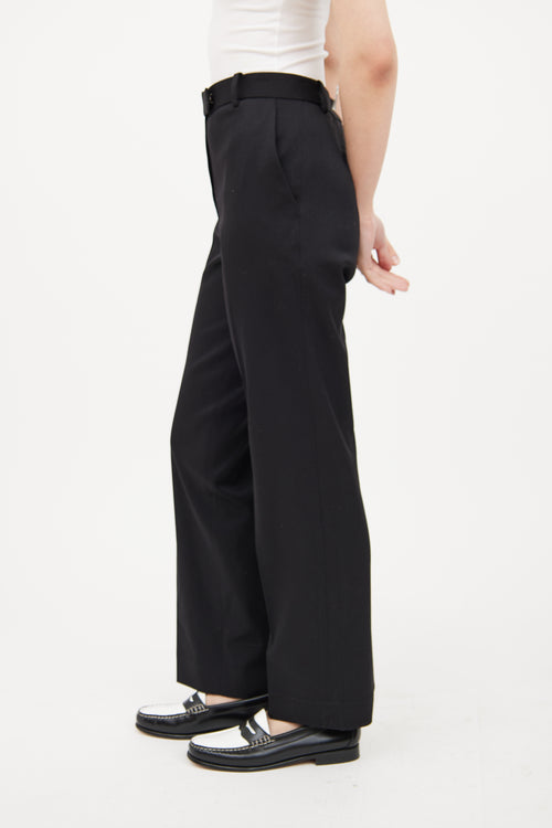 Black Centre Seam Pant