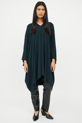 The Row Dark Green Iona Caftan