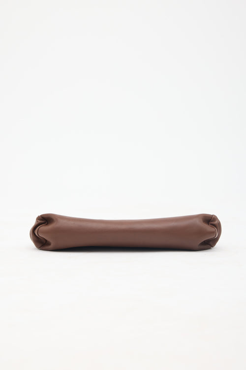 The Row Leather Abby Shoulder Bag