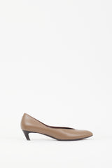 TheRow-Brown-Leather-Short-