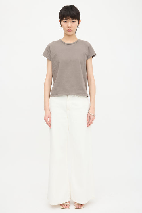 The Row Cap Sleeve T-Shirt