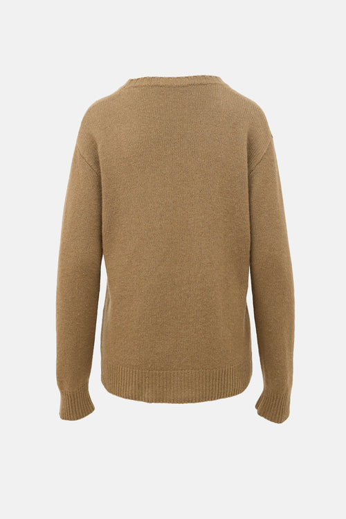 The Row Cashmere Crewneck Sweater