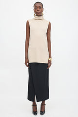 The Row Cashmere Leona Sleeveless Sweater