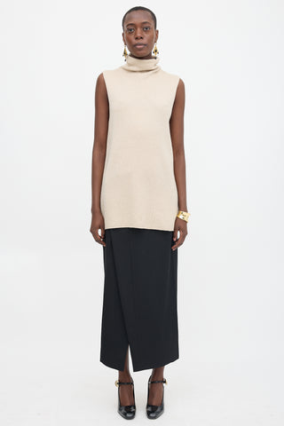The Row Cashmere Leona Sleeveless Sweater