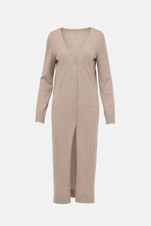 The Row Cashmere & Silk Bayo Cardigan
