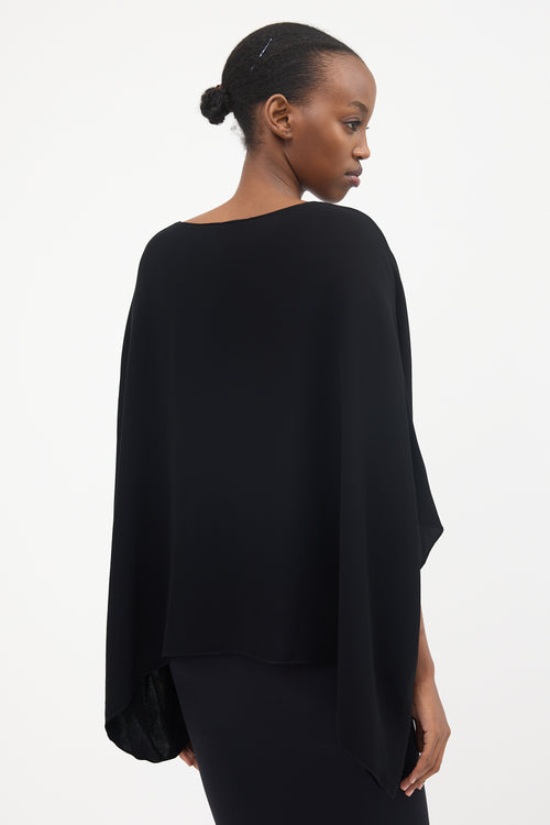 The Row Chiffon Dolman Sleeve Top
