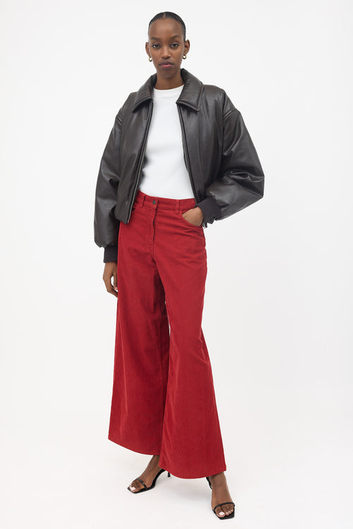 The Row Corduroy Chan Trouser