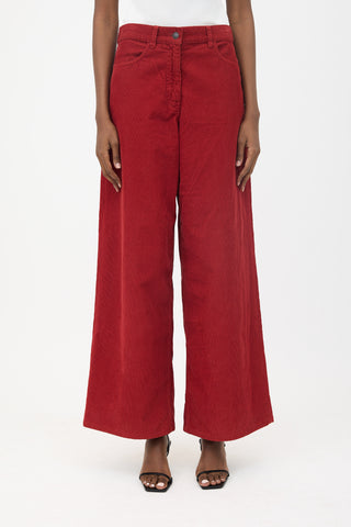 The Row Corduroy Chan Trouser