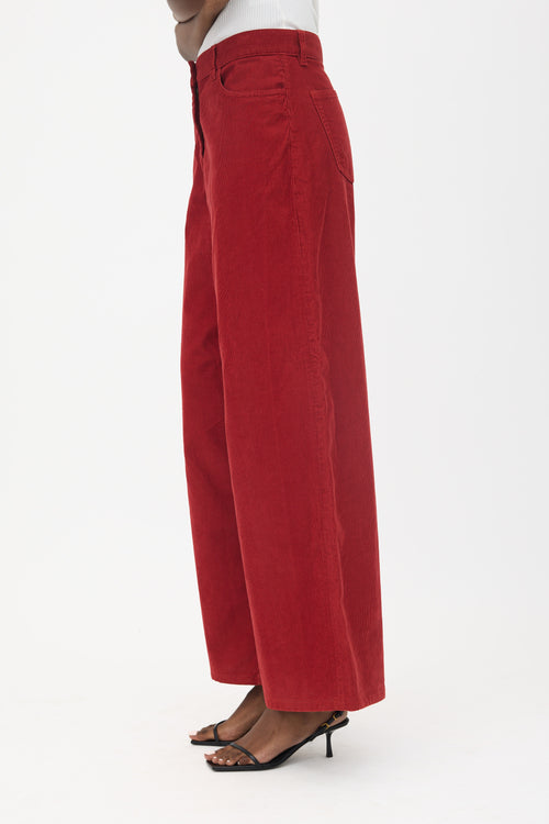 The Row Corduroy Chan Trouser
