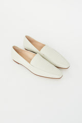 The Row // Cream Leather Minimal Loafer – VSP Consignment