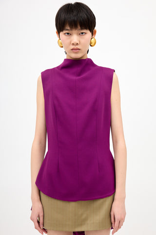 The Row Wool Retlum Top