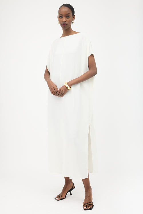The Row Crepe Maxi Dress