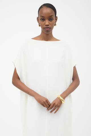 The Row Crepe Maxi Dress