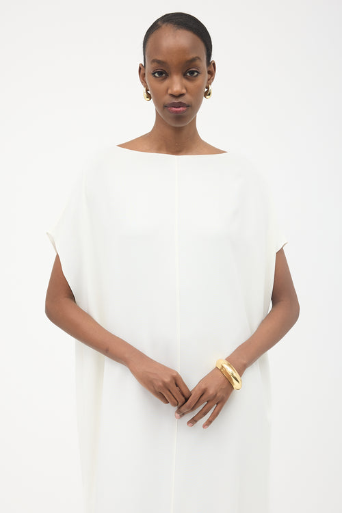 The Row Crepe Maxi Dress