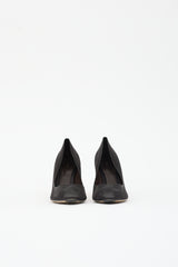 The Row Distressed Satin Liisa Pump