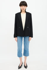 The Row Double Breasted Blazer