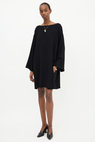 The Row Drop Shoulder Midi Dress