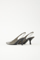 The Row Glitter Patent Bourgeoisie Pump