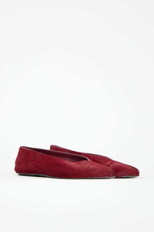 The Row Hair Eva Two Ballet Flat