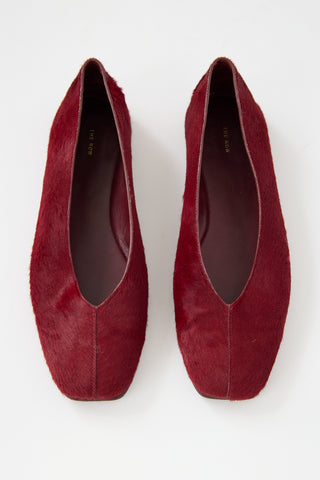 The Row Hair Eva Two Ballet Flat