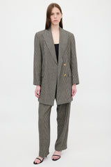 The Row Hair Patterned Blazer