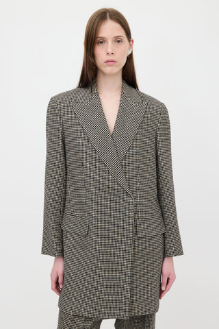 The Row Hair Patterned Blazer
