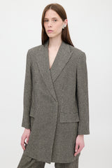 The Row Hair Patterned Blazer