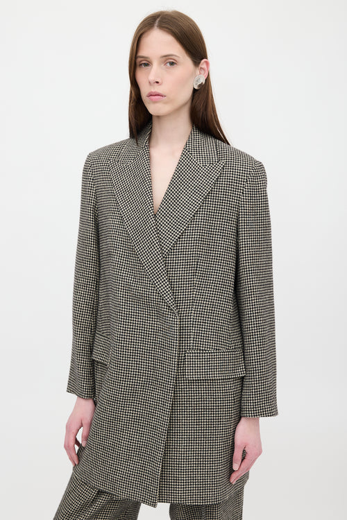 The Row Hair Patterned Blazer