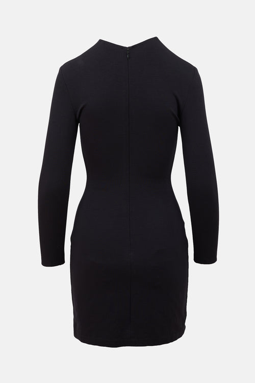 The Row Jersey Long Sleeve Mini Dress