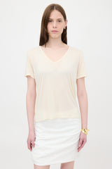 The Row Jersey V-Neck T-Shirt