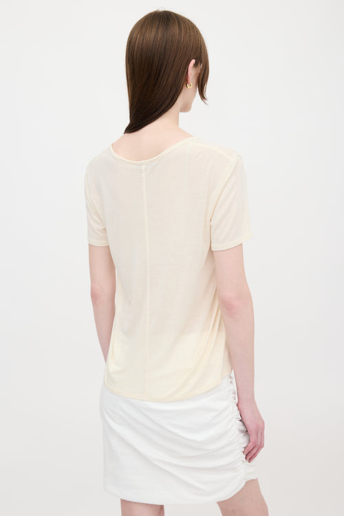 The Row Jersey V-Neck T-Shirt
