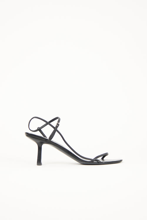 The Row Leather Bare Sandal