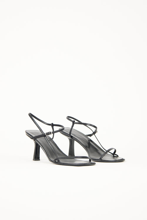 The Row Leather Bare Sandal