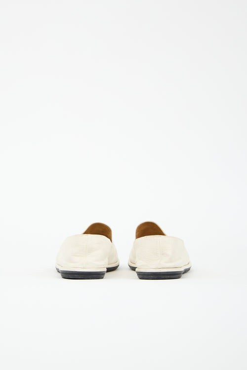 The Row Leather Canal Loafer